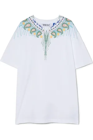 MARCELO BURLON Playera con estampado Wings