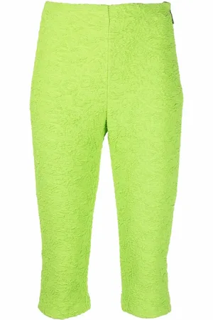 Msgm Leggins capri de tejido jersey