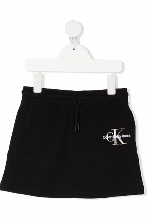 Calvin Klein Minifalda con logo bordado