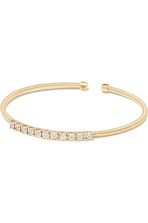 Dana Rebecca Designs Arete ear-cuff Bea en oro amarillo de 14kt con diamantes