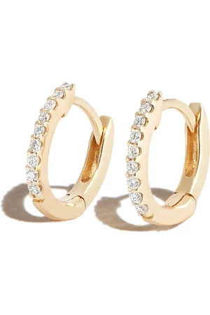 Dana Rebecca Designs Arracadas en oro amarillo de 14kt con diamantes