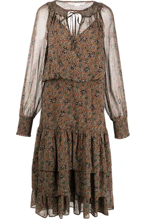 VERONICA BEARD Vestido midi Tunis