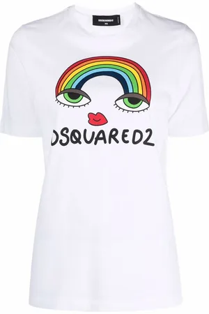Dsquared2 Playera con logo estampado