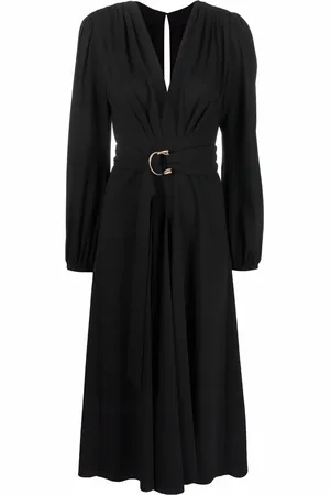 MARIA LUCIA HOHAN Vestido con cuello en V