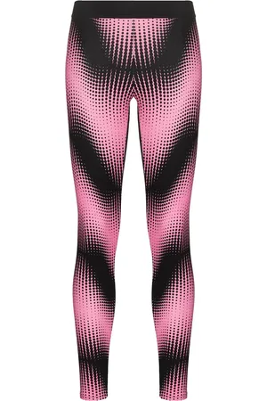 Paco rabanne Leggins con estampado abstracto