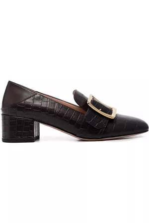 Bally Mujer Tenis de piel - Zapatillas con efecto de piel de cocodrilo