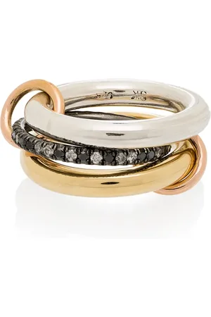 SPINELLI KILCOLLIN Anillo Libra en oro amarillo de 18kt con diamantes