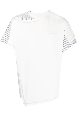 Feng Chen Wang Playera con paneles en contraste
