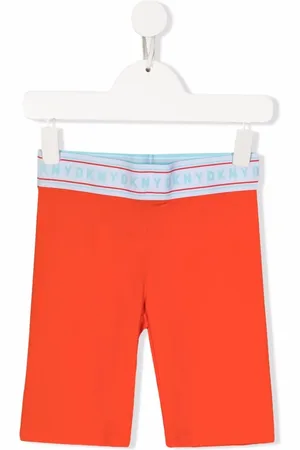 DKNY Shorts de ciclismo con logo en la pretina