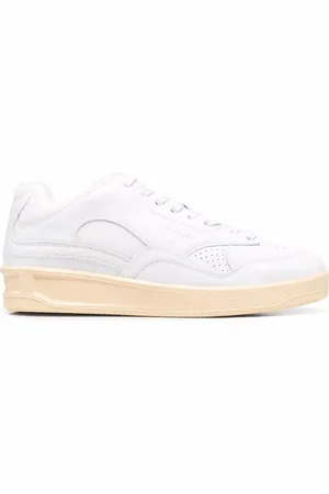 Jil Sander Tenis bajos con logo en relieve