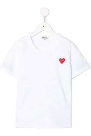Comme des Garçons Playera con parche de corazón