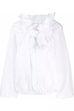 Patou Blusa de popelina con mangas farol