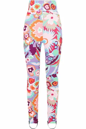Dolce & Gabbana Leggins con tiro alto y estampado floral