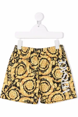 VERSACE Shorts de playa Barocco