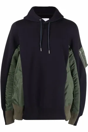 SACAI Hoodie con paneles