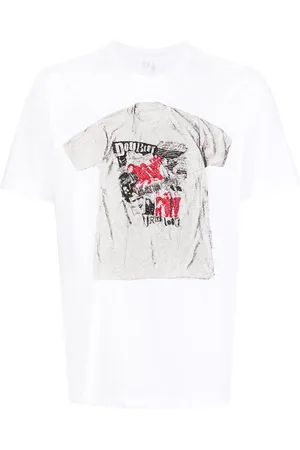 DOUBLET Playera con estampado gráfico