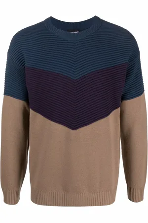 Giorgio Armani Suéter con diseño color block