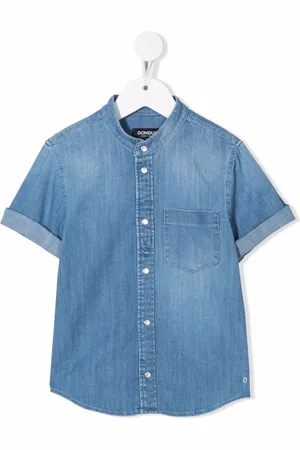 Dondup Camisa de mezclilla manga corta
