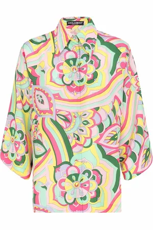 Dolce & Gabbana Camisa con estampado abstracto
