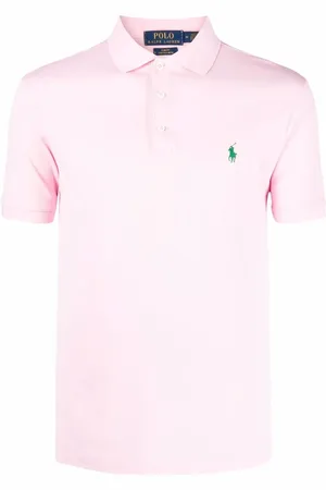 Ralph Lauren Playera tipo polo con logo bordado