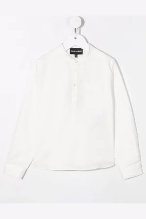 Emporio Armani Camisa con cuello mao