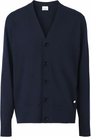 Burberry Cárdigan con motivo de monograma y estrellas