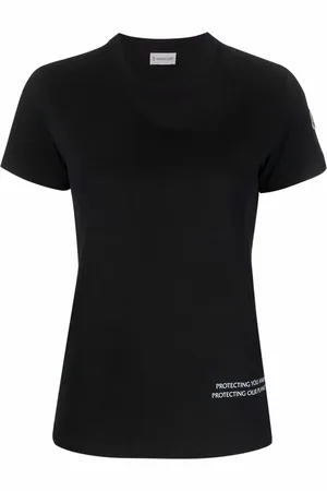 Moncler Playera con eslogan estampado