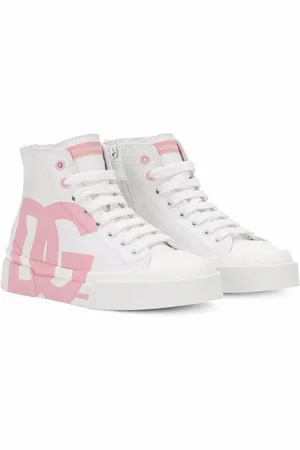 Dolce & Gabbana Tenis altos con logo DG