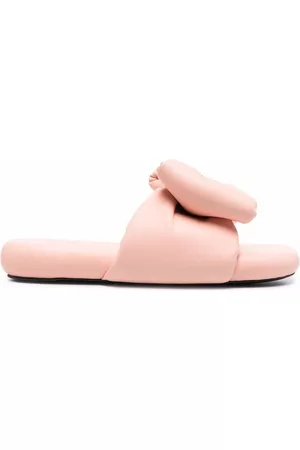 OFF-WHITE Sandalias con moño capitonado