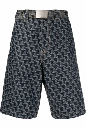Lanvin Bermudas con estampado geométrico