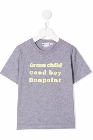 BONPOINT Playera con eslogan estampado