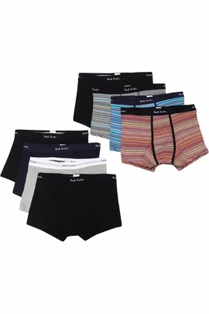 Paul Smith Pack de siete piezas de ropa interior con logo en la pretina