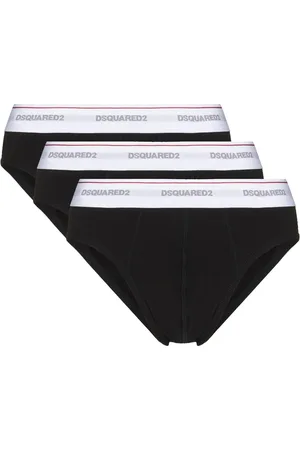 Dsquared2 Pack de 3 piezas de ropa interior con logo