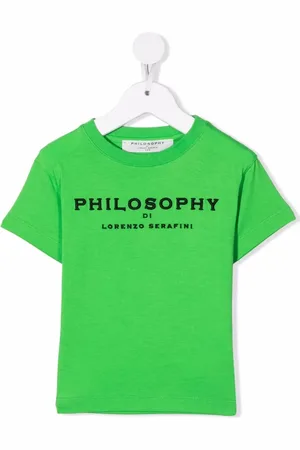 PHILOSOPHY DI LORENZO SERAFINI Playera con logo bordado