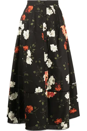 Erdem Falda con estampado floral