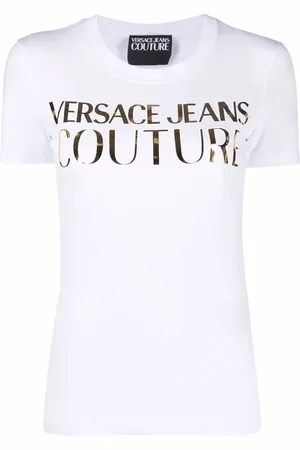 VERSACE Playera con logo estampado