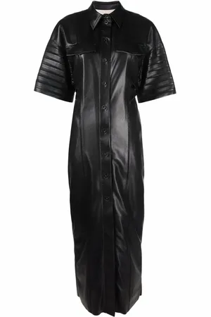 Nanushka Vestido camisero ajustado