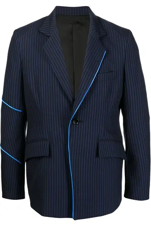 Sulvam Blazer con estampado de rayas diplomáticas