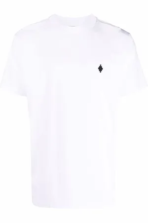 MARCELO BURLON Playera con logo Cross
