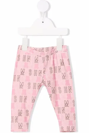 Moschino Leggins con logo estampado