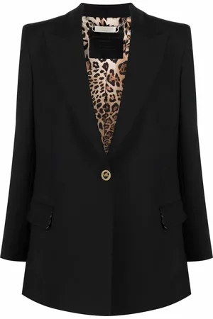 Philipp Plein Blazer con solapas de pico