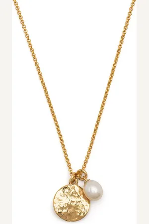 Dower and Hall Collar con detalles de perlas