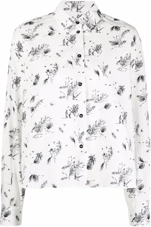 Woolrich Camisa con estampado de boceto