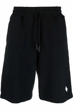 MARCELO BURLON Shorts deportivos con motivo bordado