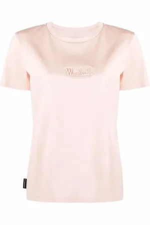 Woolrich Playera con logo en relieve