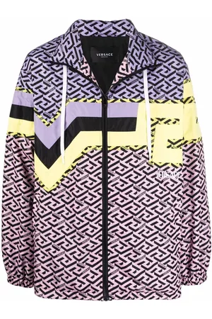 VERSACE Chamarra ligera Greca