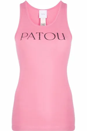 Patou Top con logo estampado