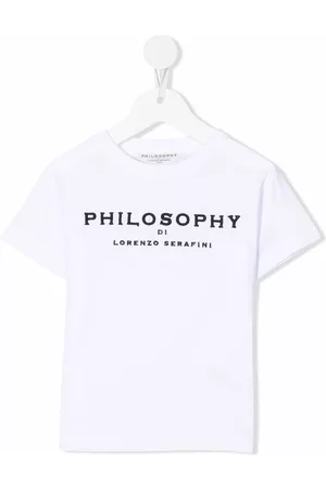 PHILOSOPHY DI LORENZO SERAFINI Playera con logo estampado