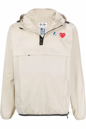Comme des Garçons Chamarra rompevientos con capucha de COMME DES GARÇONS PLAY x K-Way