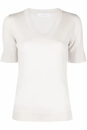 LISKA Top tejido con cuello redondo